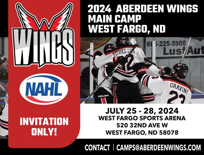 (TEAM) Wisconsin NAHL (PREDRAFT CAMP) Aberdeen Wings May 2426