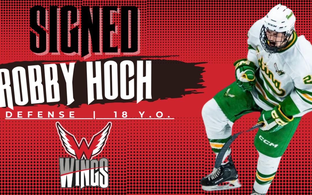 Wings Sign First Tender for the 25-26 Season: Robby Hoch!