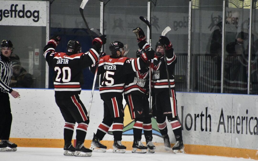 Wings Sweep North Iowa Bulls in First Road Trip to Mason City of the Season!