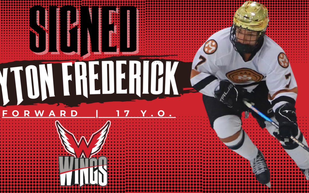 Wings Sign Tender for the 2025-26 Season: Jayton Frederick!