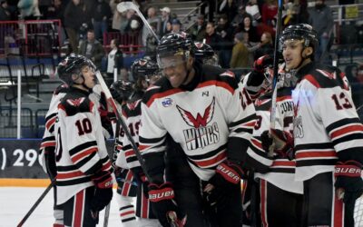 Wings Win Game One Back from Holiday Break