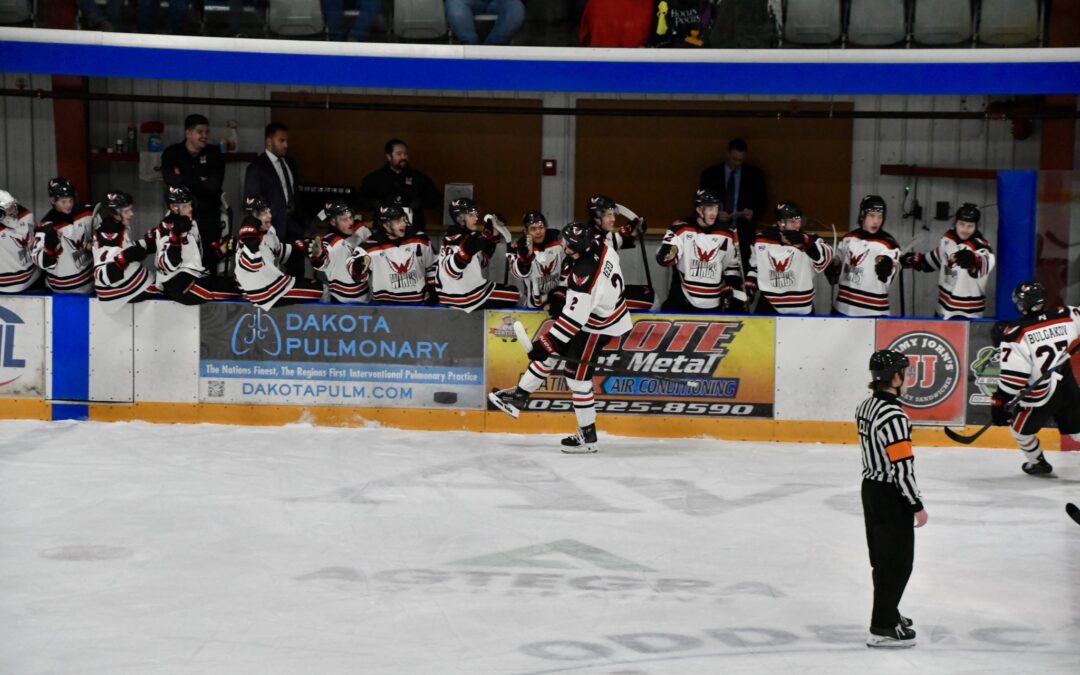 Wings Snap Scoring Drought Friday Night for Win Over the Bismarck Bobcats!