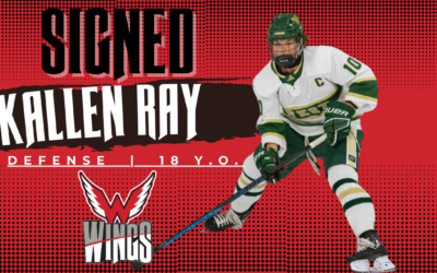Aberdeen Wings Sign Tender for the 2025-26 Season: Kallen Ray!