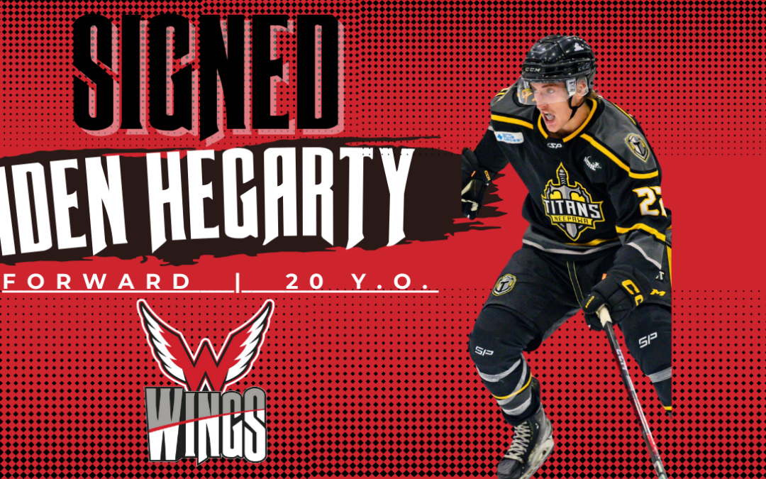 Aberdeen Wings Sign Tender for the 2025-26 Season: Caden Hegarty!
