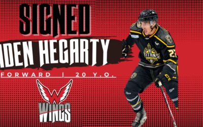 Aberdeen Wings Sign Tender for the 2025-26 Season: Caden Hegarty!