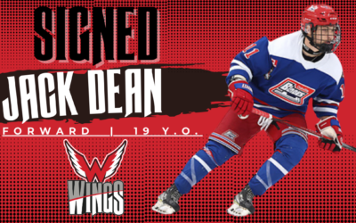 Aberdeen Wings Sign Tender for the 2025-26 Season: Jack Dean!