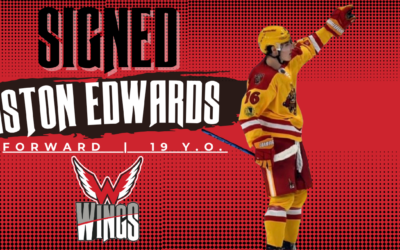 Aberdeen Wings Sign Tender for 2025-26 Season: Easton Edwards!
