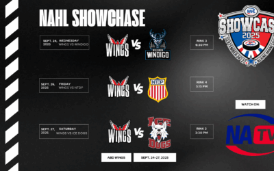 NAHL Showcase Schedule for the Aberdeen Wings: