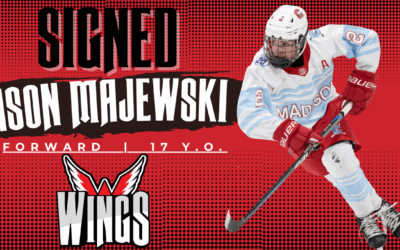 Aberdeen Wings Sign Tender for the 2026-27 Season: Mason Majewski!