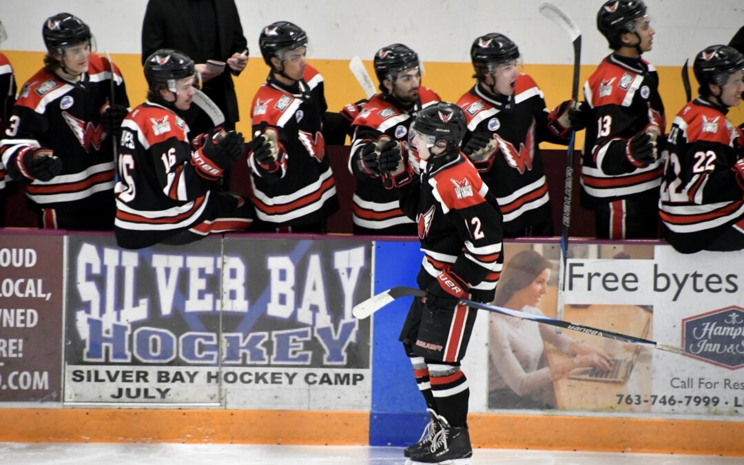 Aberdeen Wings Sweep Mallards in Offensive Fashion in First Roadtrip to Forest Lake of Season
