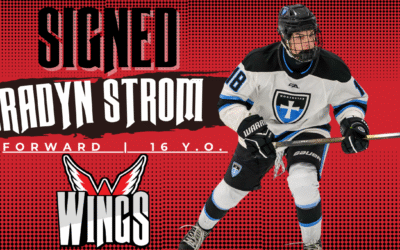 Aberdeen Wings Sign Tender for the 2026-27 Season: Bradyn Strom!