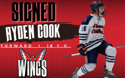 Aberdeen Wings Sign Tender for the 2026-27 Season: Ayden Cook!